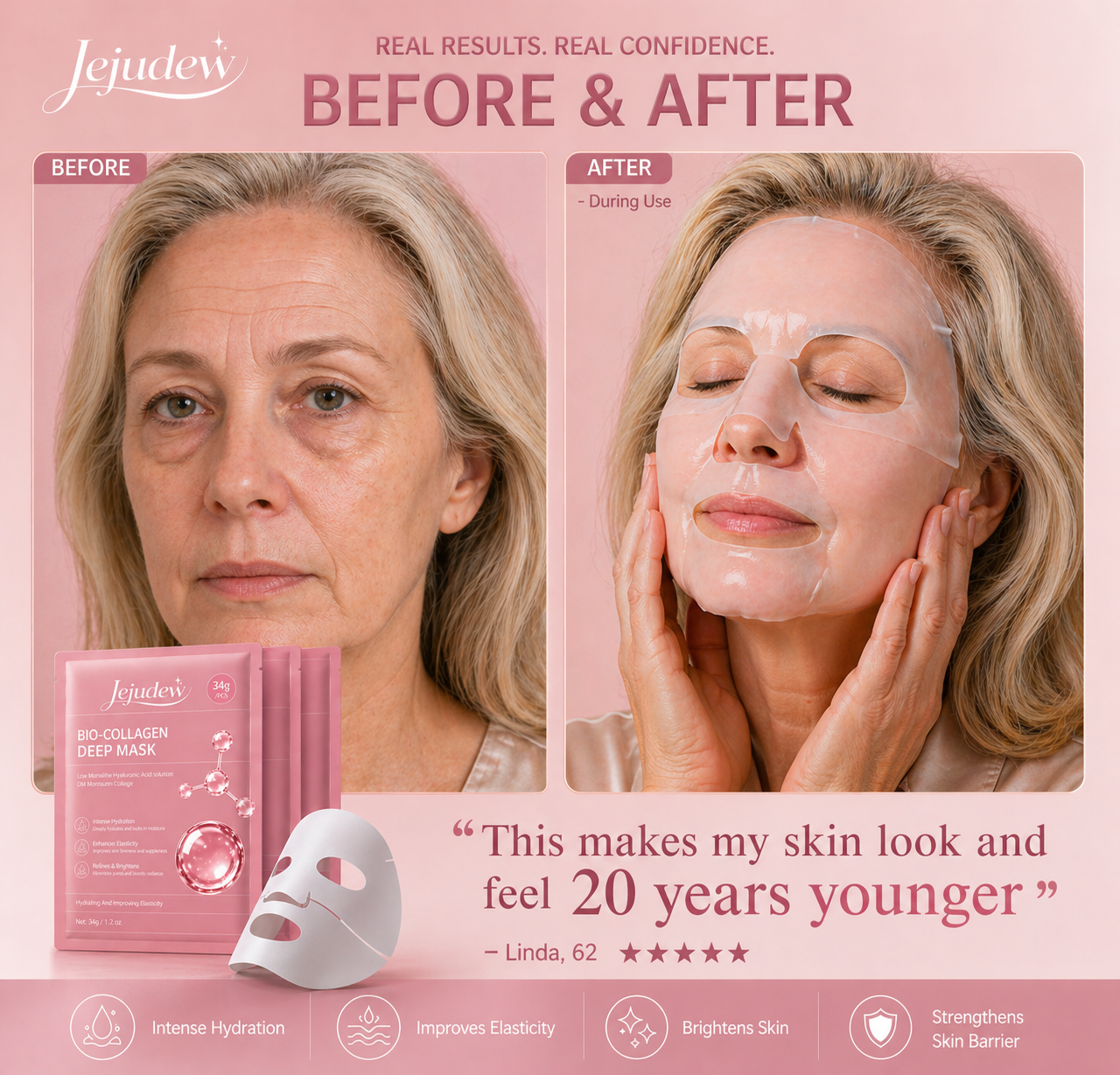 Anti-Aging Collagen Mask